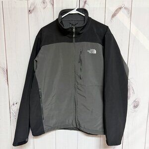 The North Face Men’s Apex Bionic‎ Jacket XL Black Gray Softshell EUC